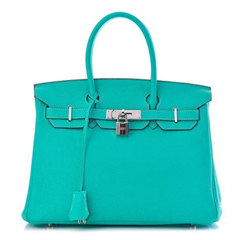 HERMES Togo Birkin 30 Lagon 459939 